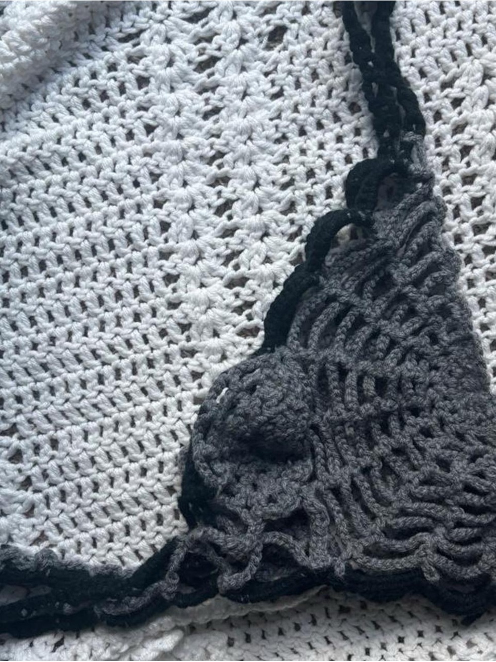 🕸️ Handmade Crochet Spiderweb Halter Top 🕸️ - Picture 8 of 8